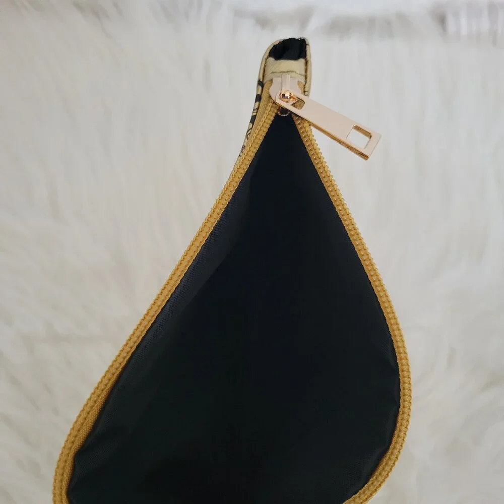 Disney Minnie Mouse Gold Metallic Wristlet